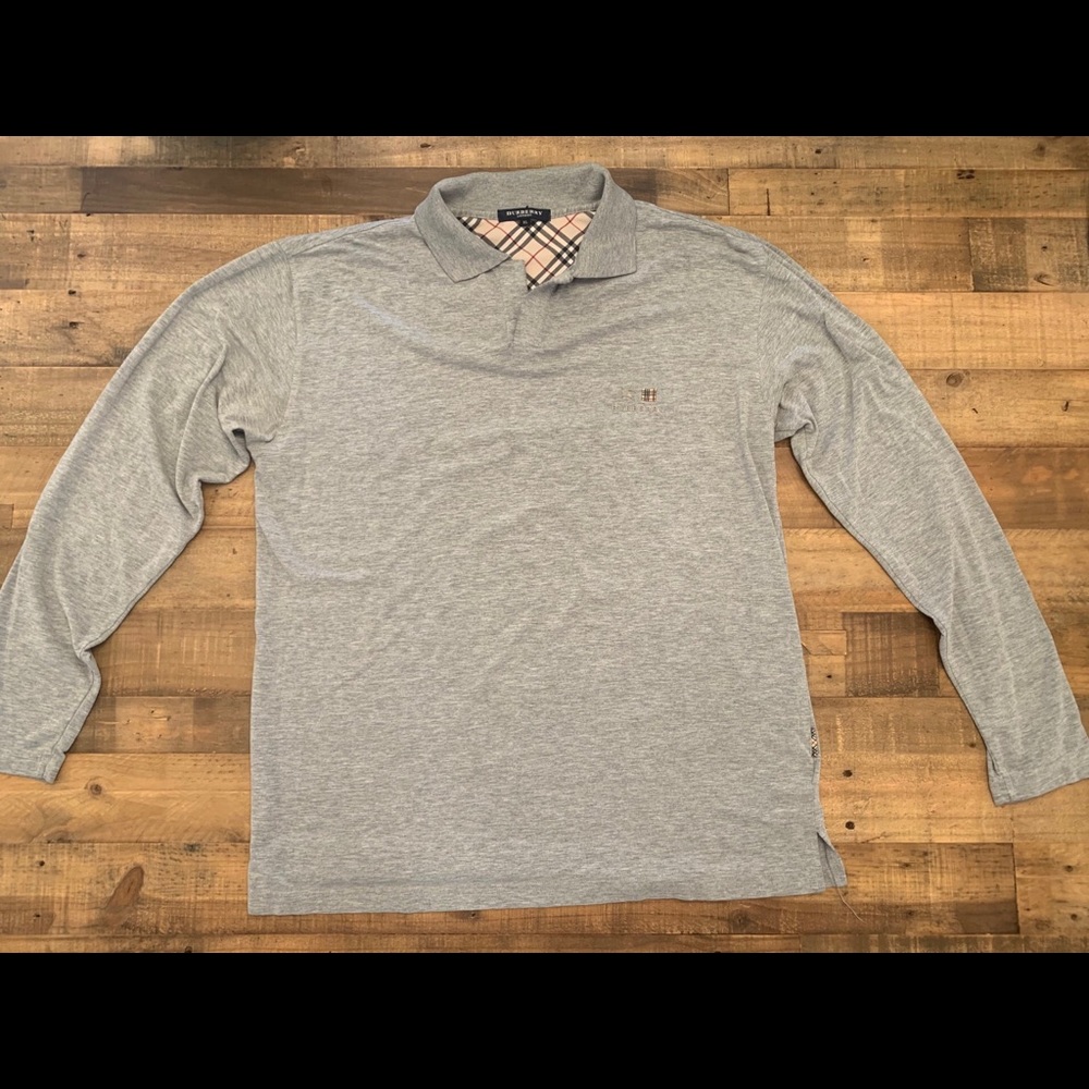 Burberry Long Sleeve Polo